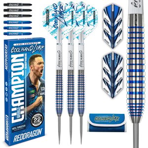 Lotki Red Dragon Luke Humphries Coolhand Blue Series 90% Ekskluzywna Edycja Dartshopper