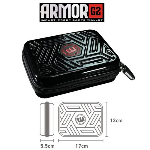 Winmau Winmau Armor G2 Black  Etui na lotki