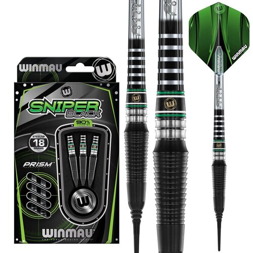 Winmau Lotki Soft Winmau Sniper Black V2 90%