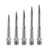 KOTO Tapered Grip Conversion Points Silver