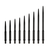 KOTO Tapered Grip Dart Points Black