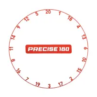 Precise180 Numberring Inferno Red