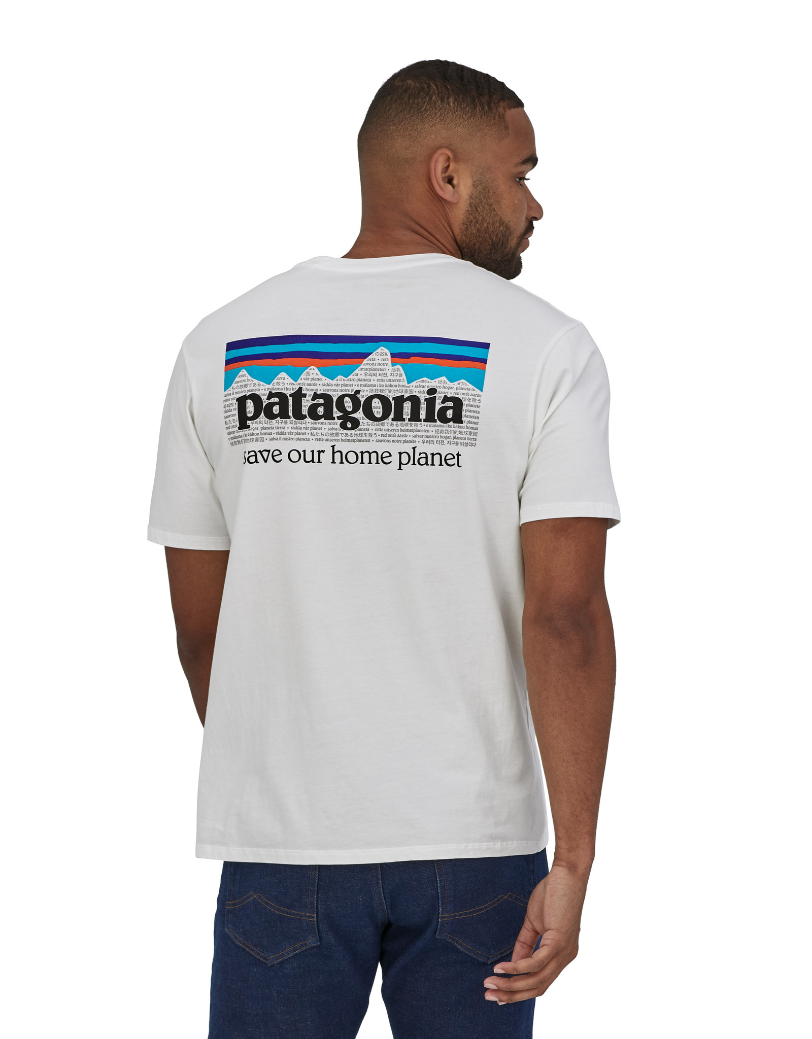 patagonia m's P6 Mission Organic T-shirt