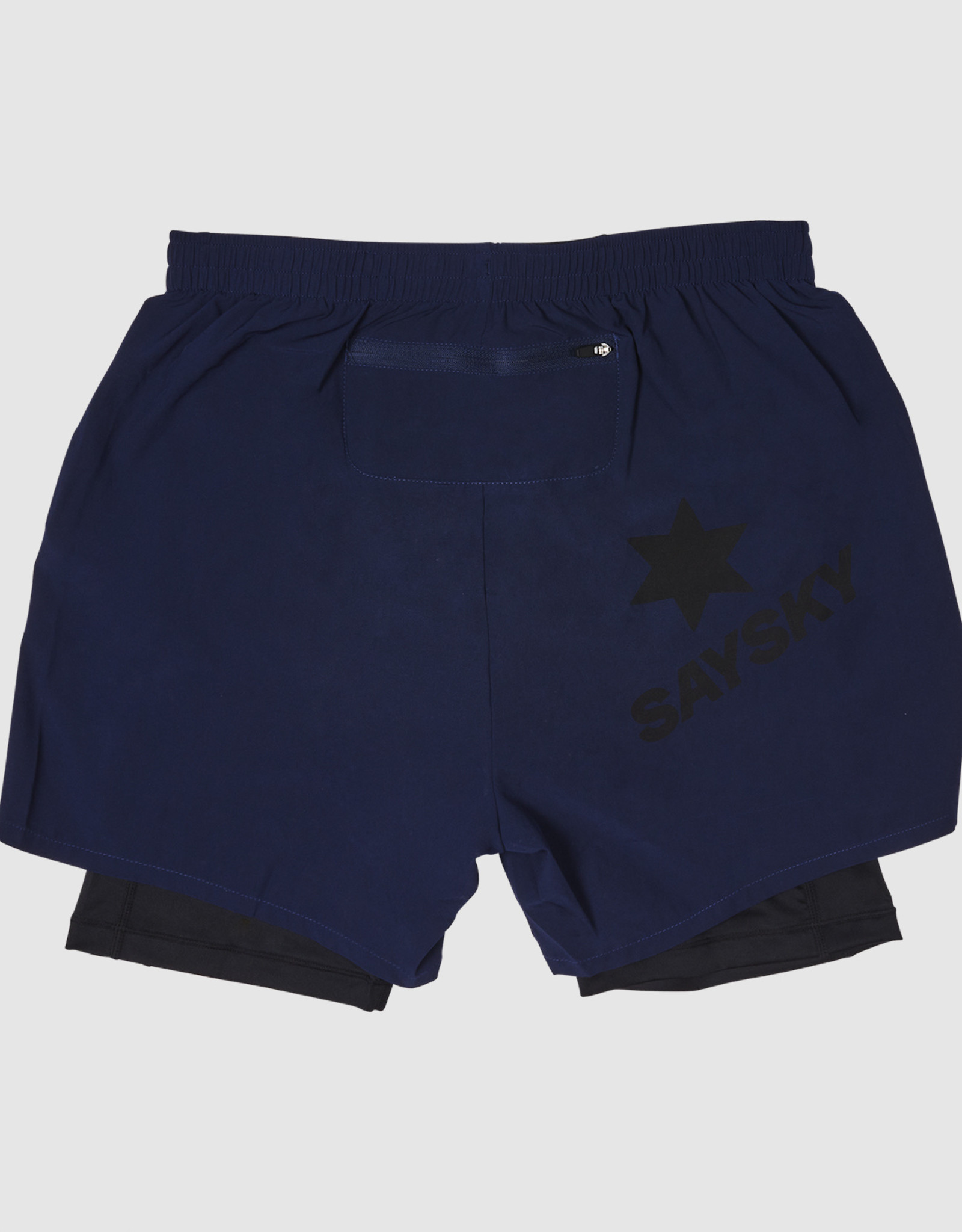 Saysky Pace 2 in 1 shorts 5" (heren)