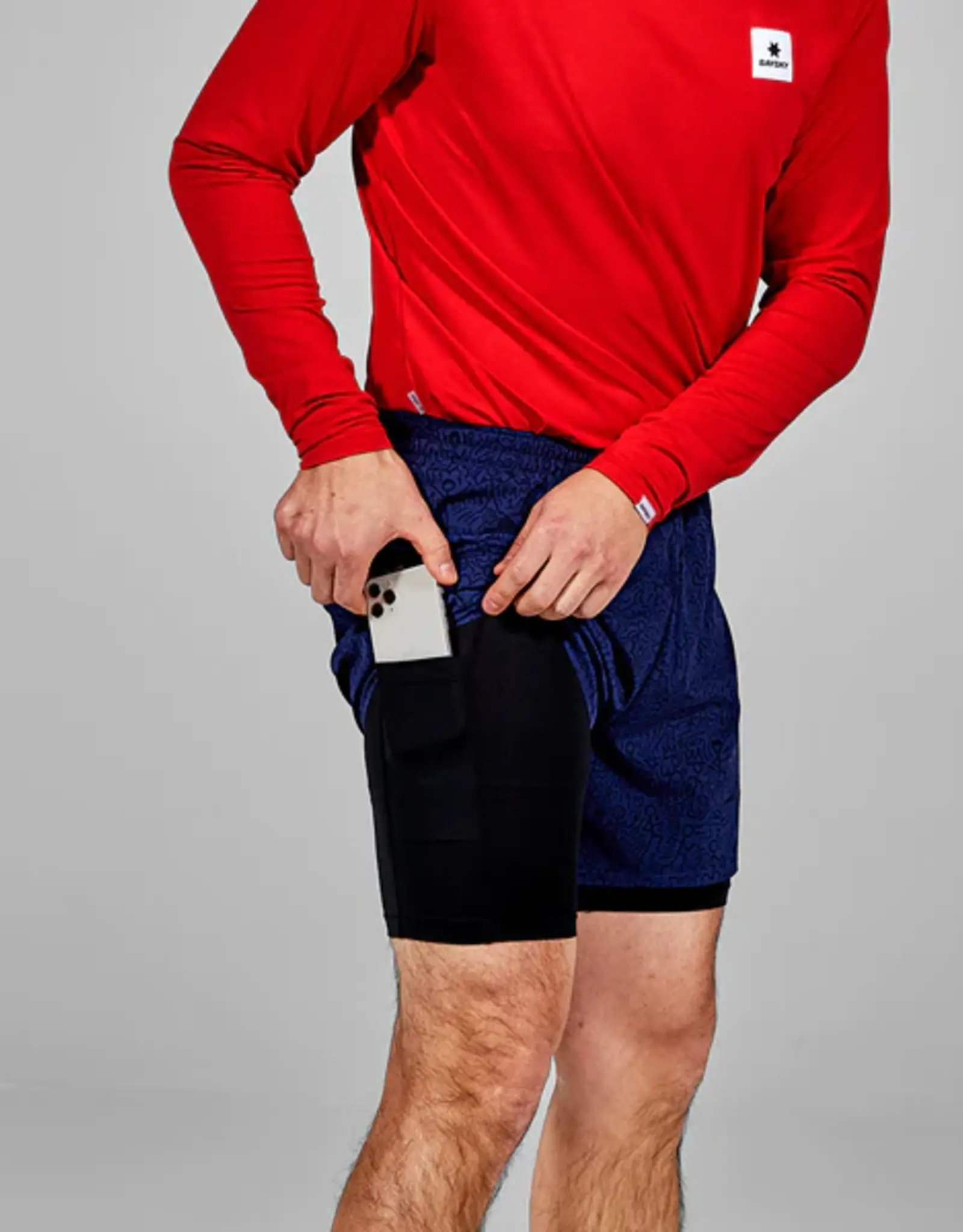 Saysky CC Pace 2 in 1 shorts 5"