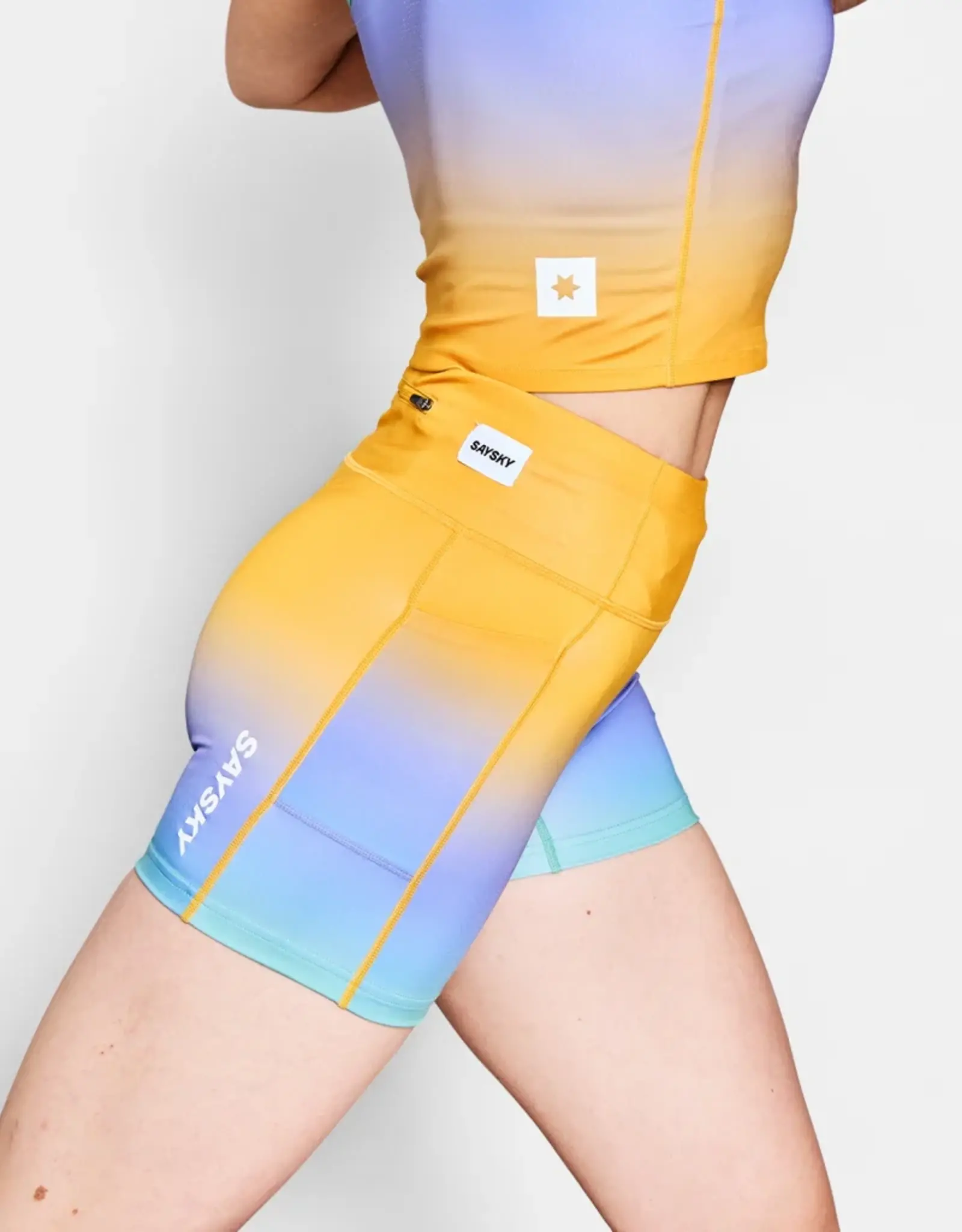 Saysky w Drip Dye Combat + short tights 4"