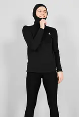 Saysky W combat half zip fleece hoodie