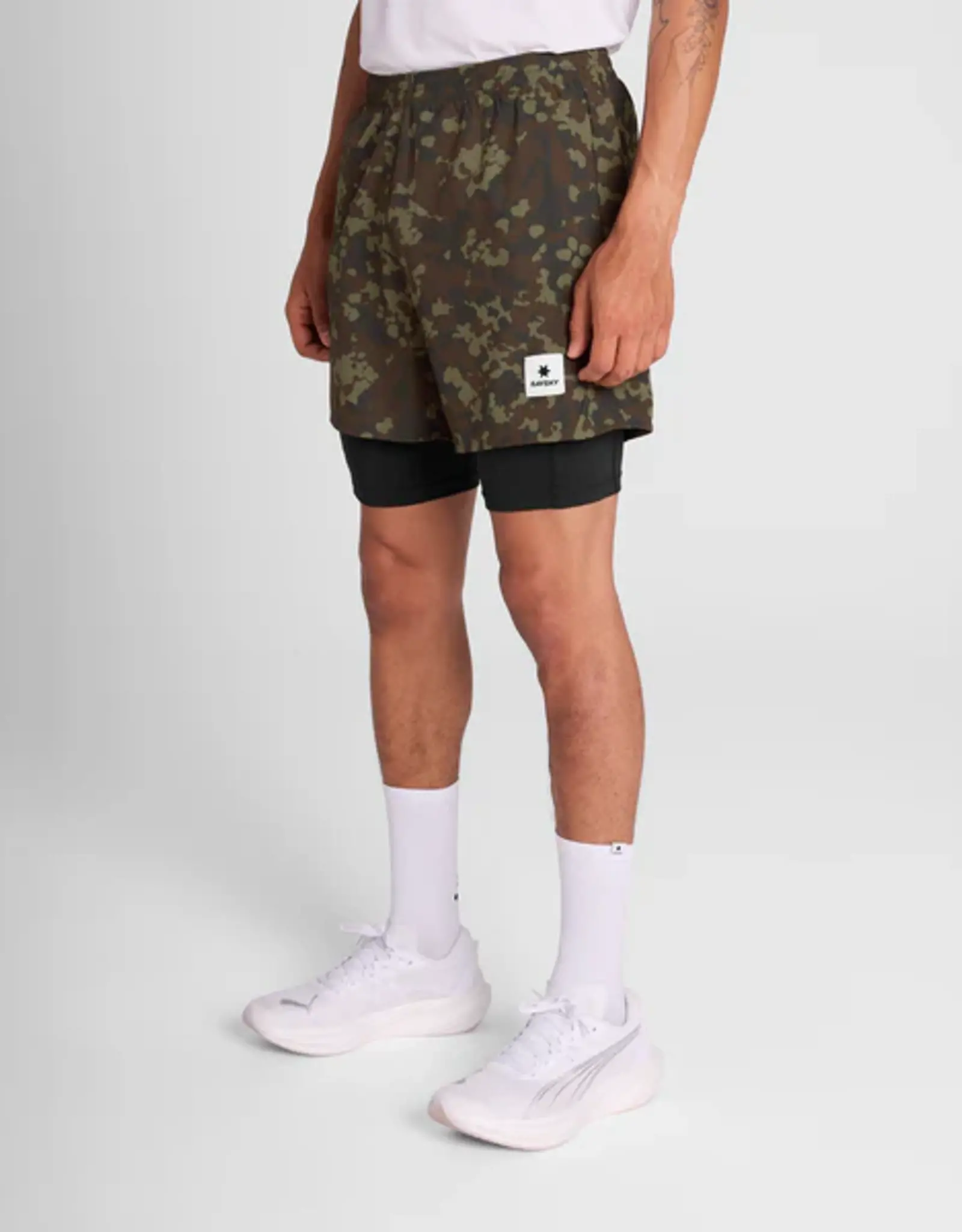 Saysky Camo pace 2 in 1 shorts (F25)