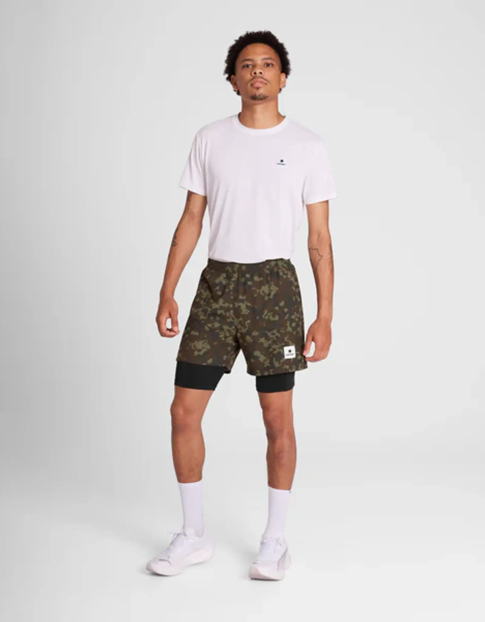 Saysky Camo pace 2 in 1 shorts (F25)
