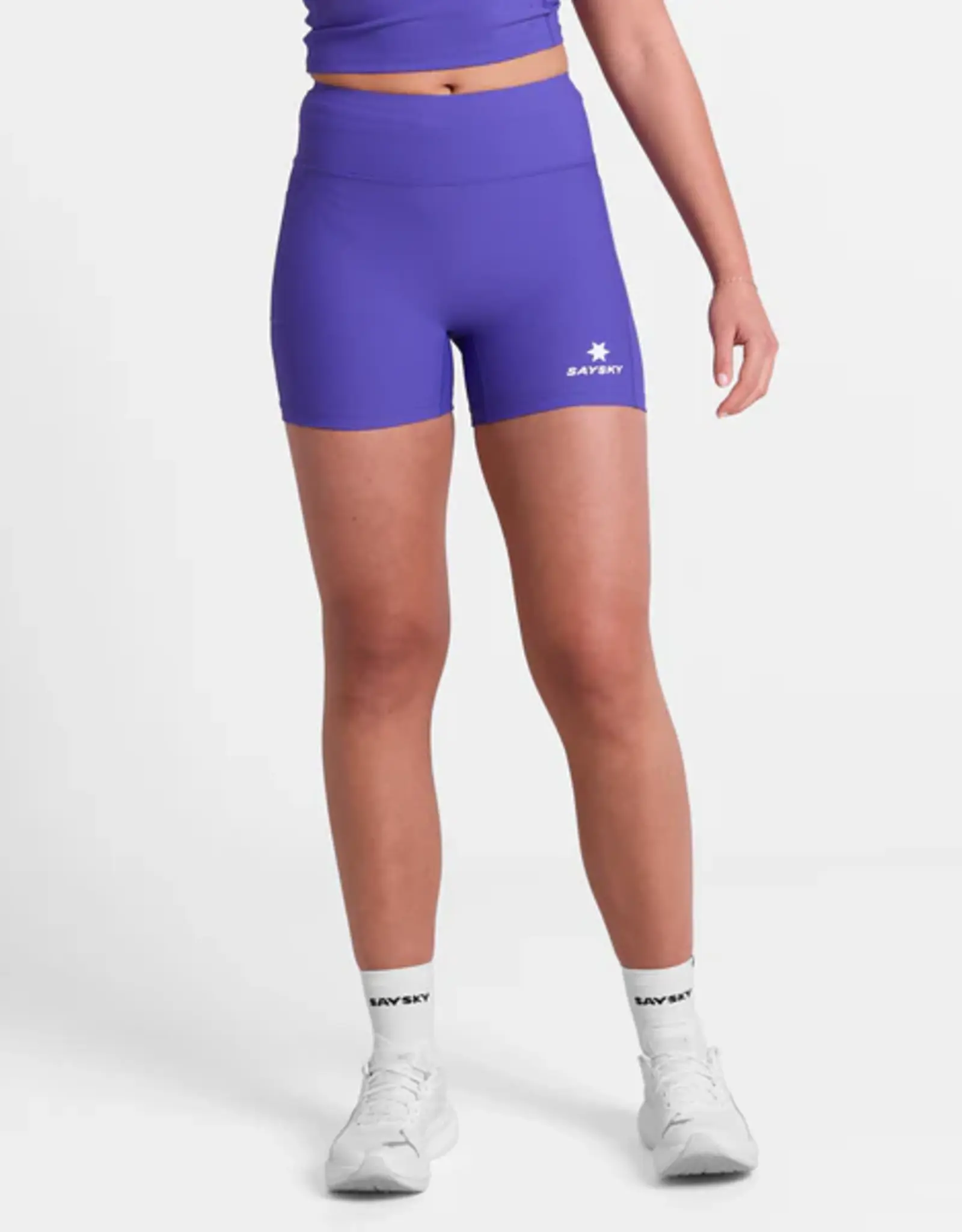 Saysky W combat + rib short tights 4"