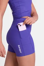 Saysky W combat + rib short tights 4"