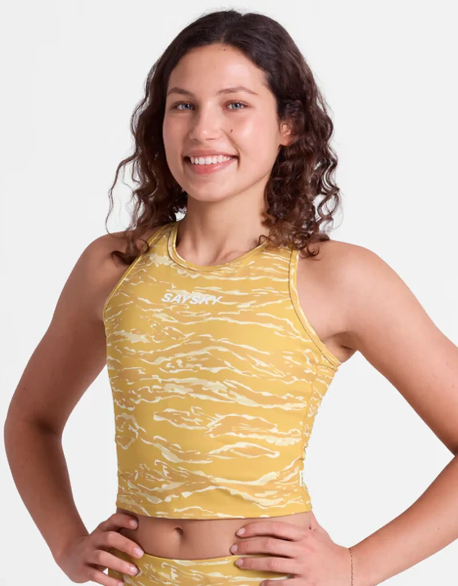 Saysky W Tiger Combat Crop Top