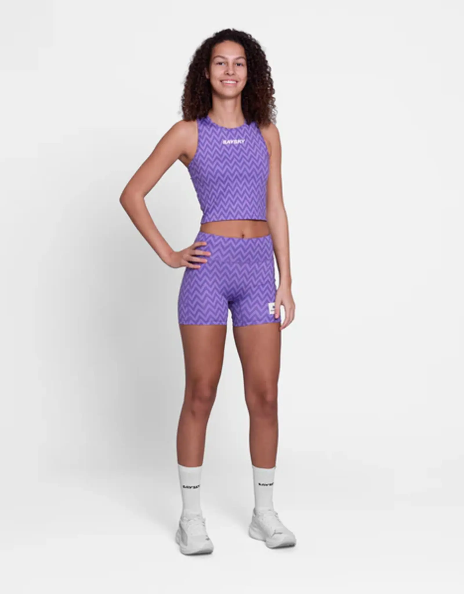 Saysky W zigzag combat + short tights 4"