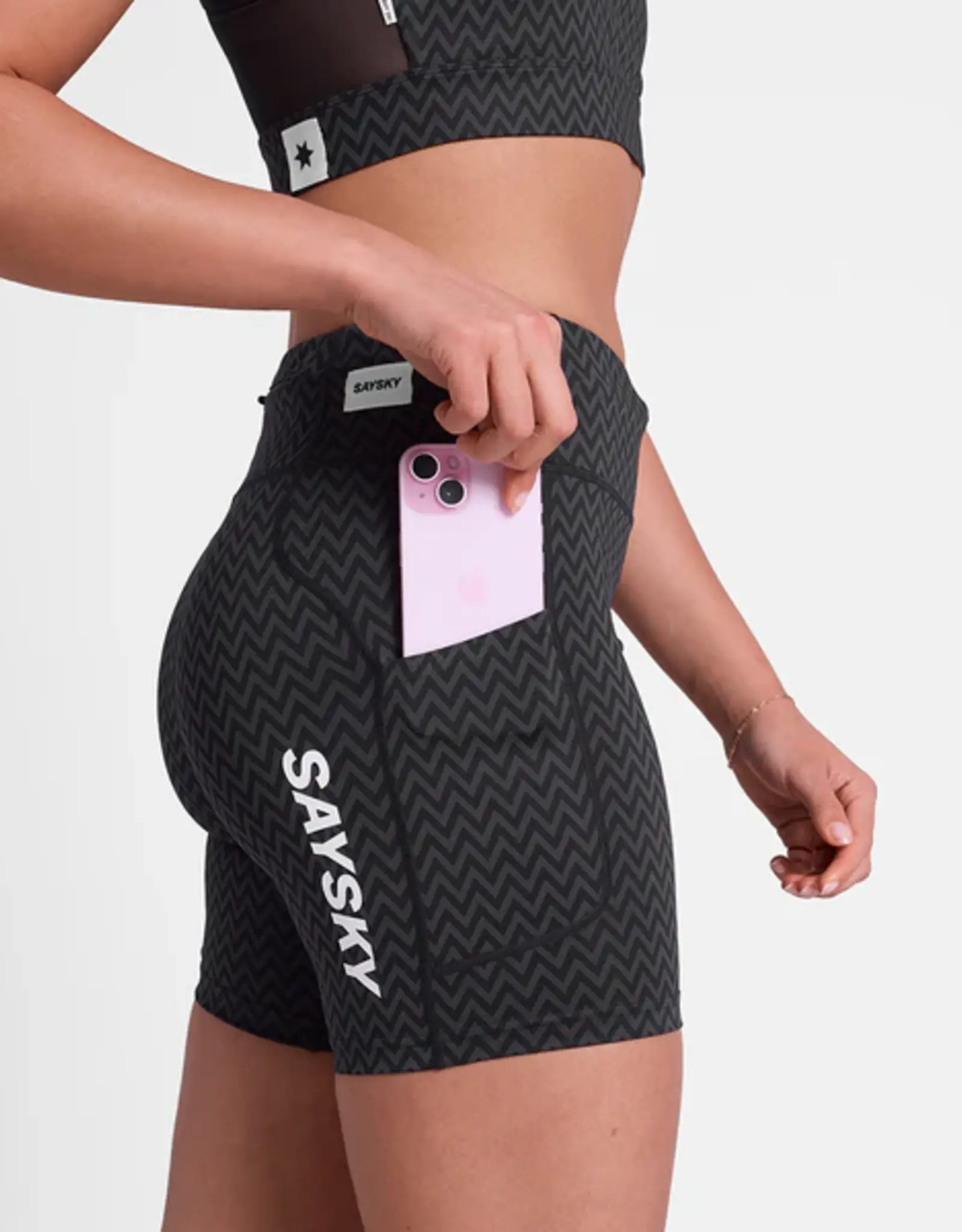 Saysky W Zigzag combat + short tights 7"