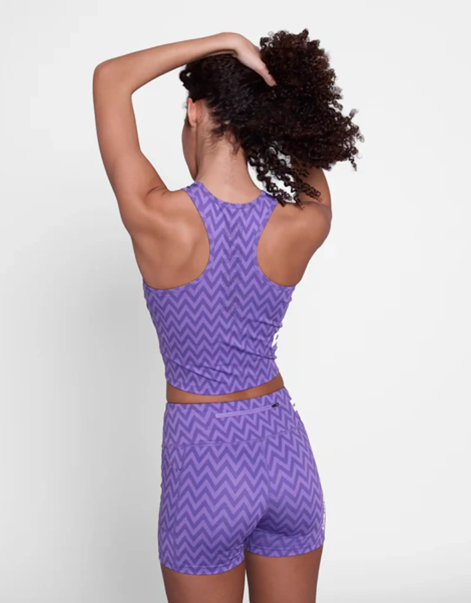 Saysky W Zigzag combat Crop Top