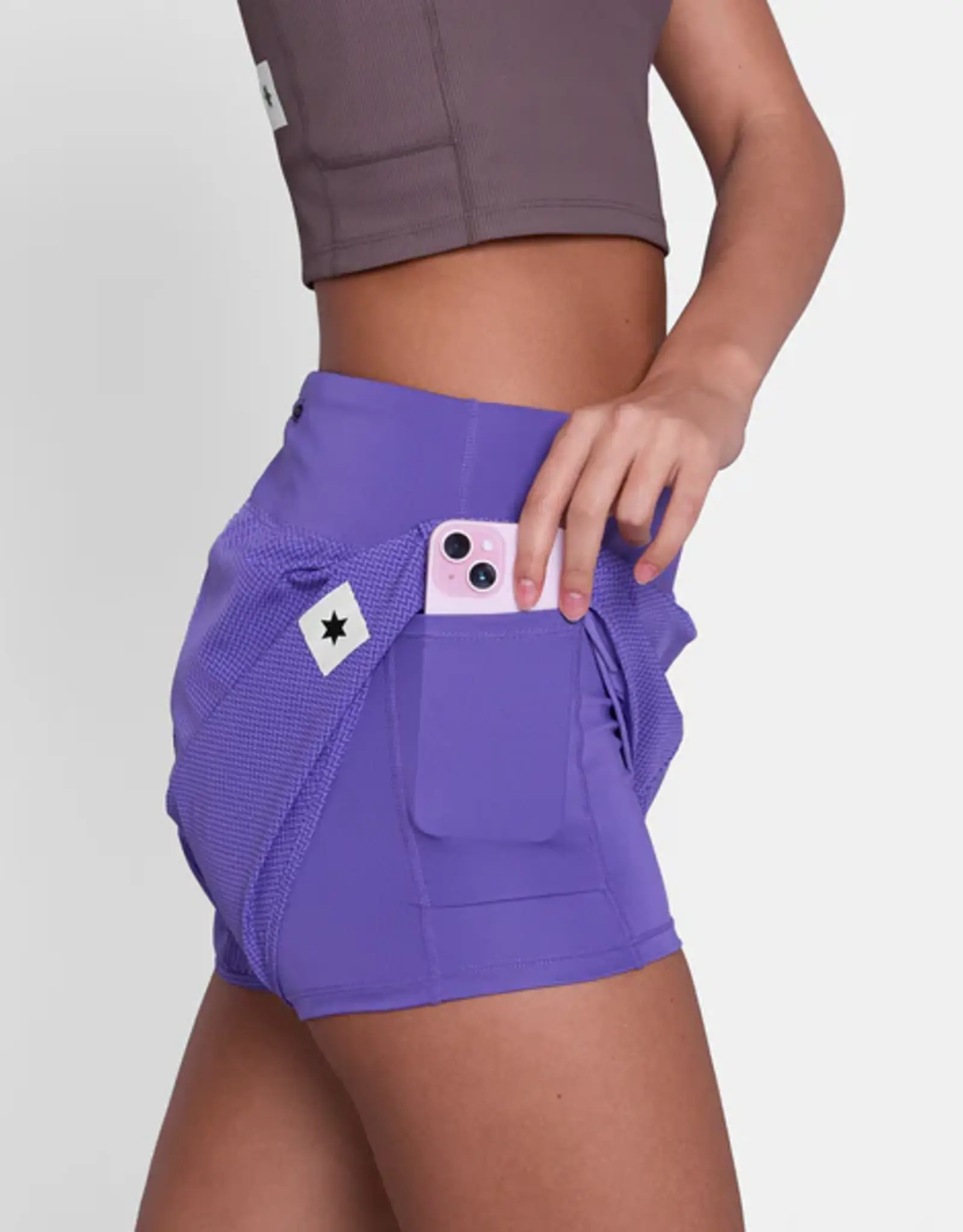 Saysky W zigzag pace shorts 3"