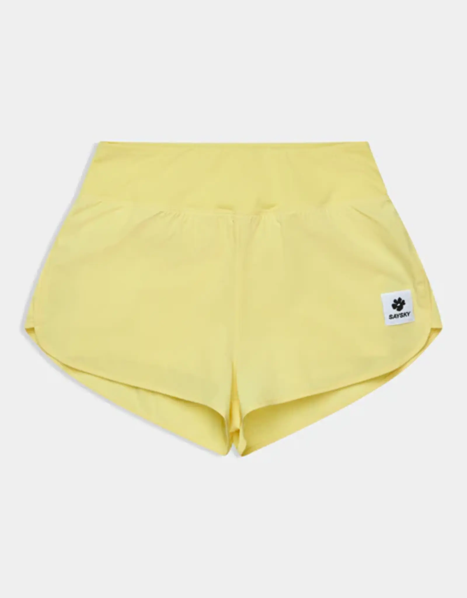 Saysky W Flower Pace shorts 3" yellow