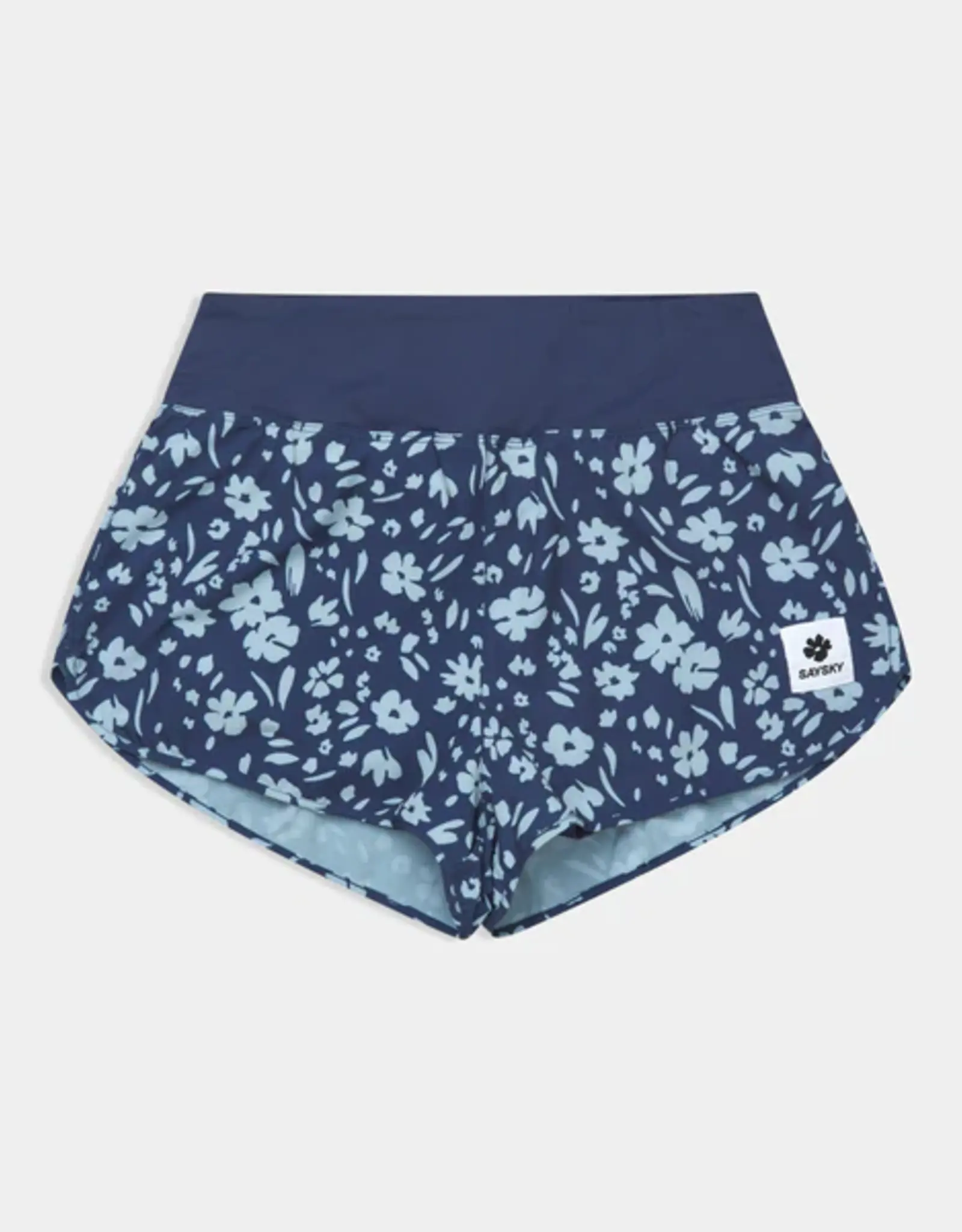 Saysky W Flower Pace Shorts 3" (Blue Flower)