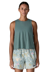 patagonia W's Cap cool trail cropped tank