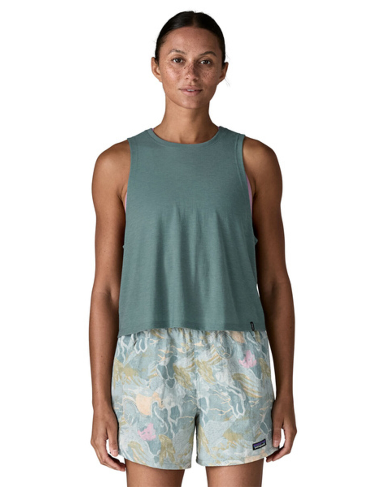 patagonia W's Cap cool trail cropped tank