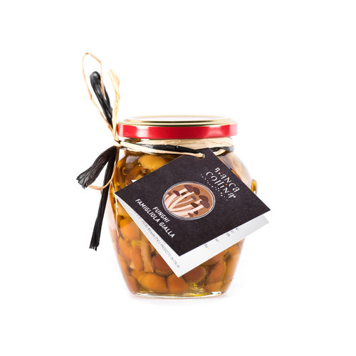 Bianca Collina Funghi Famigliola gialla (chiodini) sott’olio extravergine d’oliva Bianca Collina Funghi Famigliola gialla (chiodini) sott’olio extravergine d’oliva