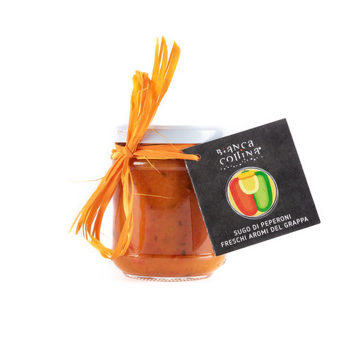 Bianca Collina Sugo di Peperoni Freschi agli Aromi del Grappa Bianca Collina Sugo di Peperoni Freschi agli Aromi del Grappa