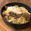 Spaghettoni con burro al tartufo bianco