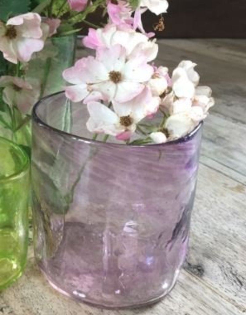 Hand-blown glass medium