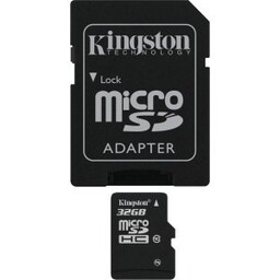 Kingston 32 GB microSD High Capacity Class 10