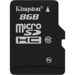 Kingston 8 GB microSD High Capacity Class 10