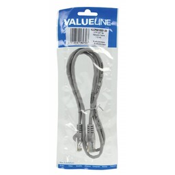 Valueline UTP CAT5E netwerkkabel grijs 1 meter