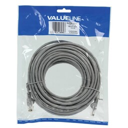 Valueline UTP CAT5E netwerkkabel grijs 10 meter