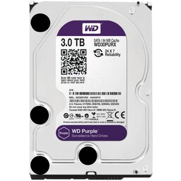 WD Western Digital WD30PURX 3TB 3.5" Internal Hard Drive - SATA - 64 MB Buffer