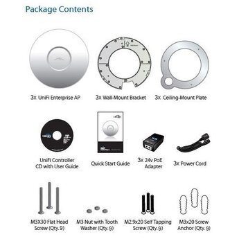 Ubiquiti Ubiquiti UniFi (802.11b/g/n) managed AP 3-Pack