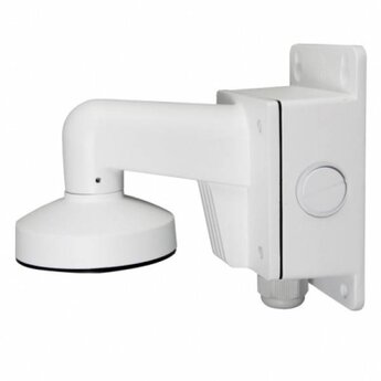 Hikvision Aluminium wandbeugel met montagedoos