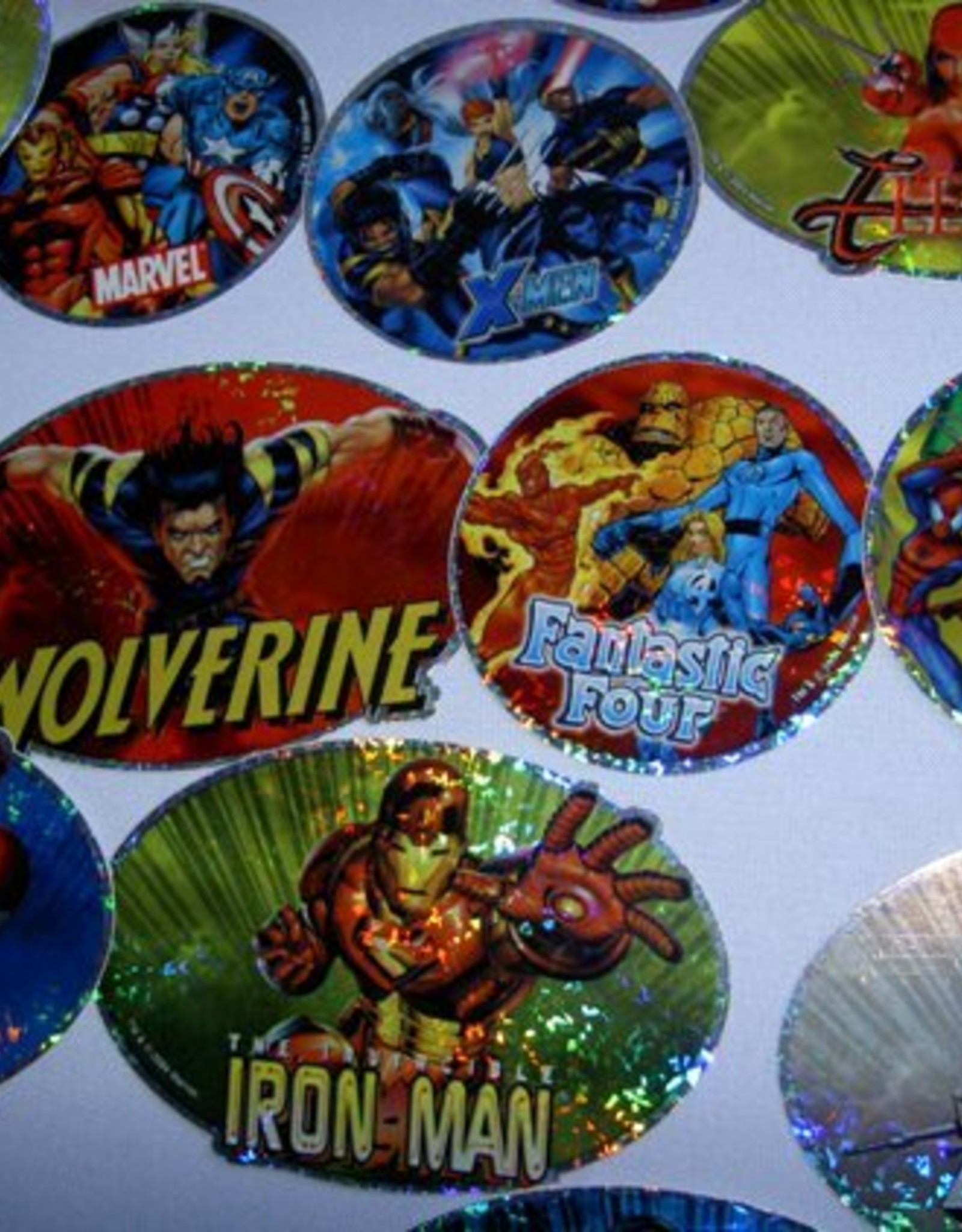 Marvel stickers