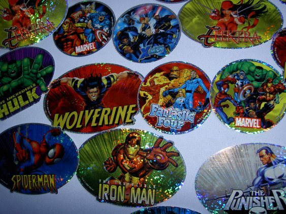 marvel stickers centennial tc