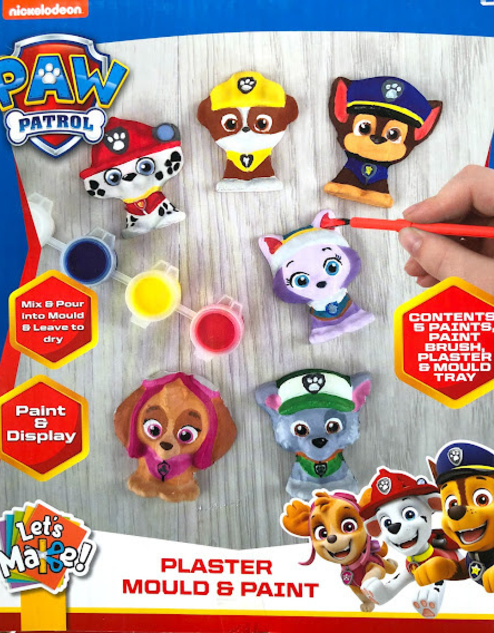 Paw Patrol gips gieten