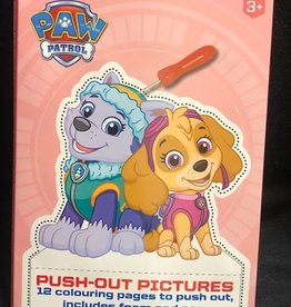 Paw Patrol kleur- en prikblok (roze)