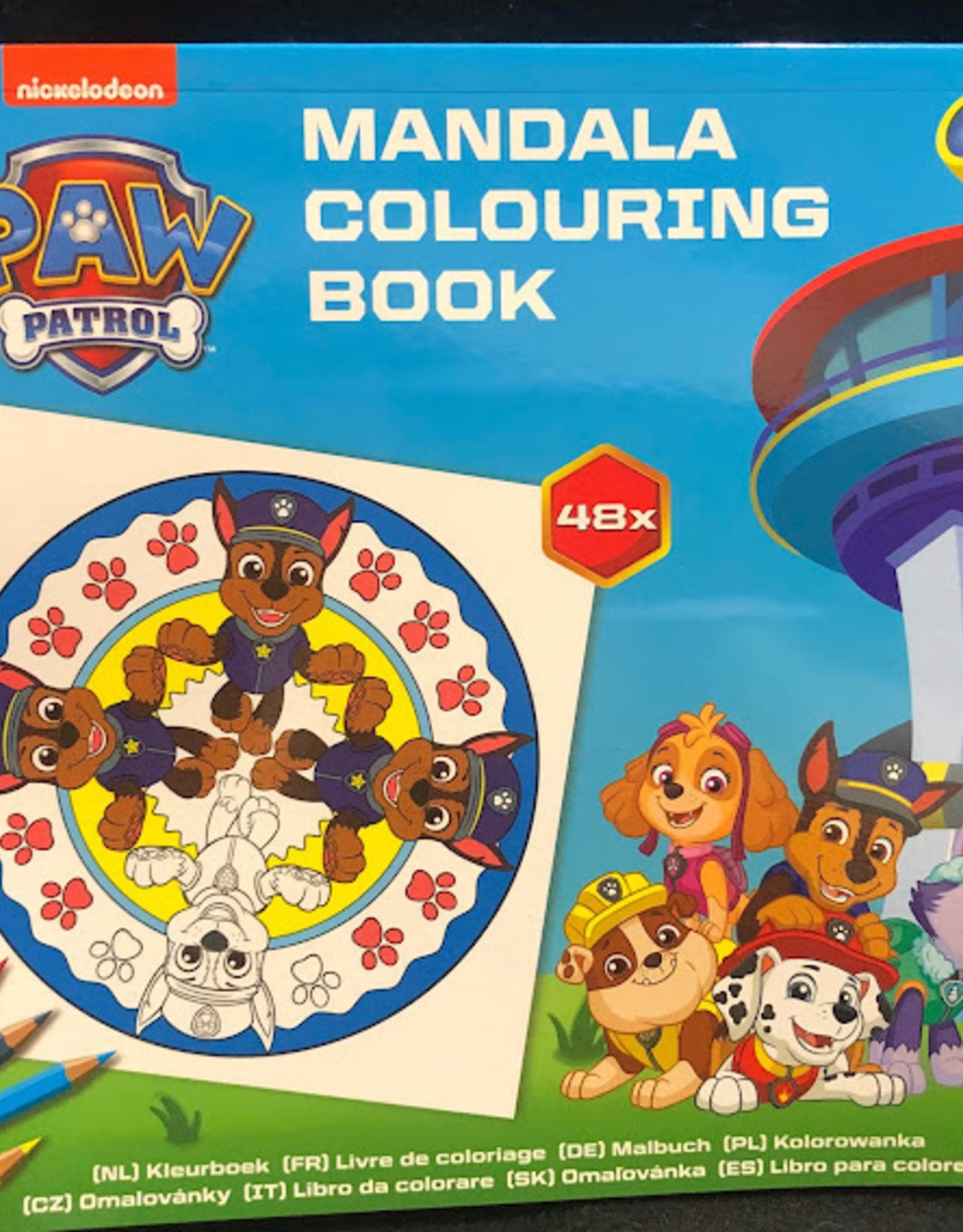 Paw Patrol mandala kleurboek