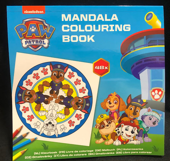 Paw Patrol mandala kleurboek - Centennial TC