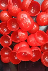 Centennial-TC Lege Capsules 50 mm rood/transparant 100 stuks