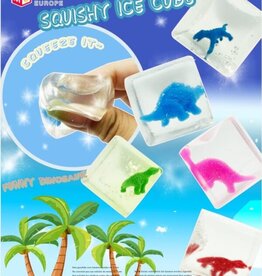 Dino,s in  Squishy Ice Cube
