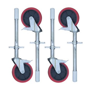 Euroscaffold Rolsteiger Basis 90 x 250 x 6,2 meter werkhoogte met extra lichtgewicht platform