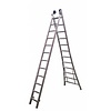 Maxall Tweedelige ladder 2x12 Maxall premium