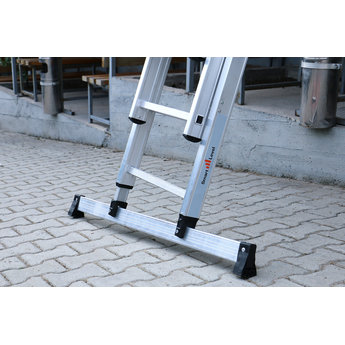 Smart Level 3 delige ladder Smart Level 3 x 8 | werkhoogte 6,3 m.