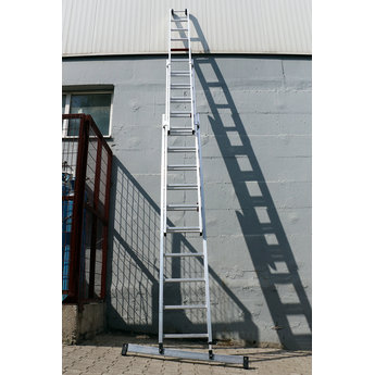 Smart Level 3 delige ladder Smart Level 3 x 12 | werkhoogte 8,9 m.