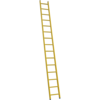 ALGA Kunststof enkele ladder GVK 1x8 treden