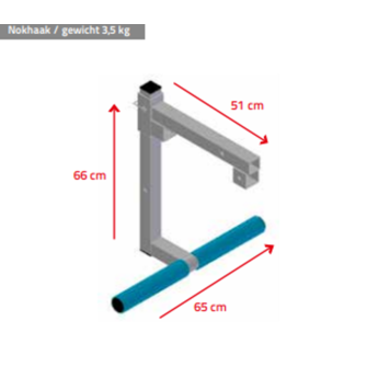 Roof Shelter kopgevelbeveiliging complete set 12 meter