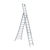 Maxall Driedelige ladder 3x10 Maxall Premium